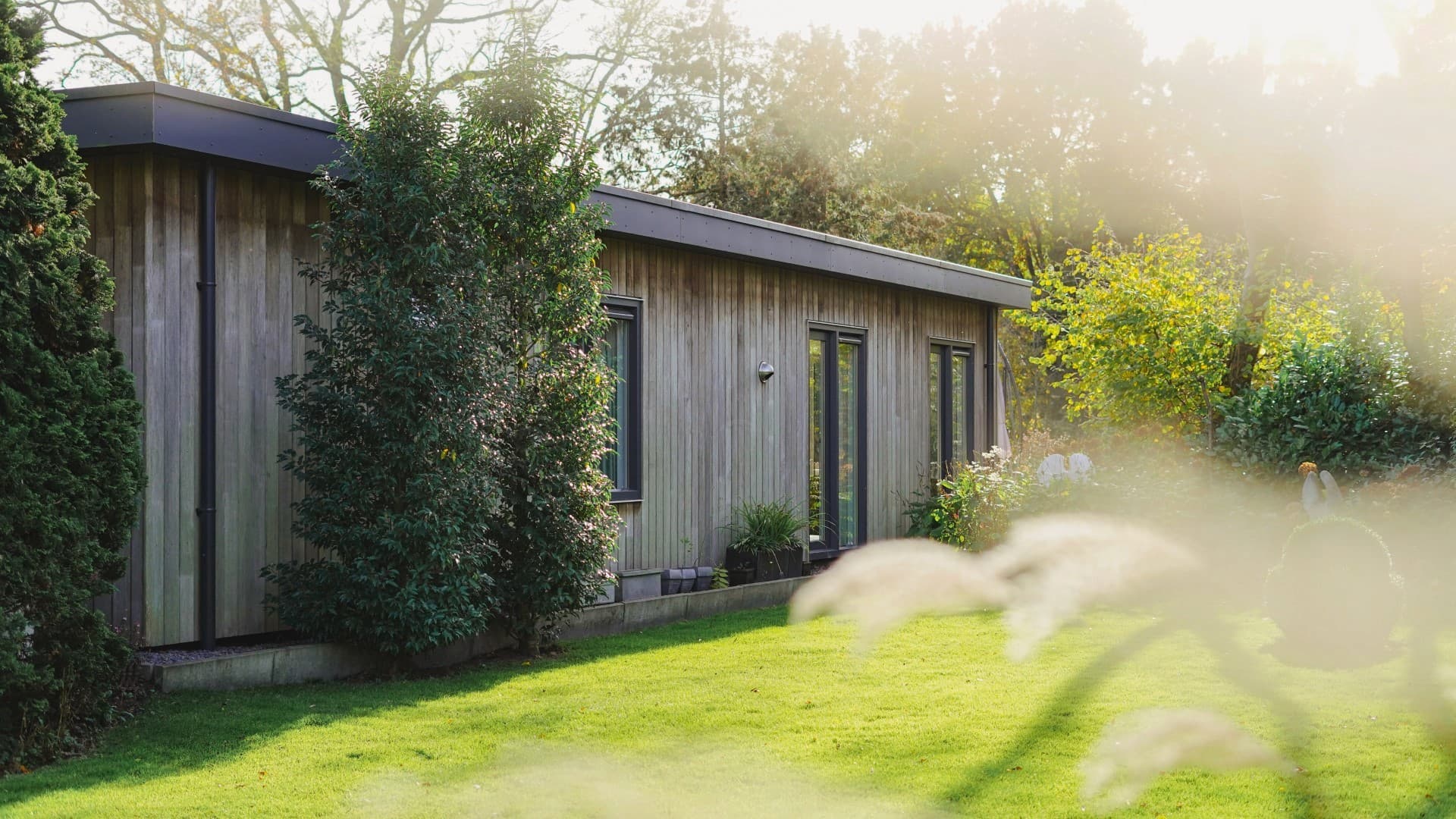 Foto van een Orange Cabins modulaire woning